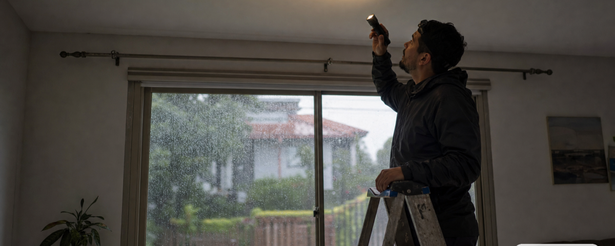 Apareció una mancha en el cielorraso con las primeras lluvias: qué hacer (y qué no hacer)