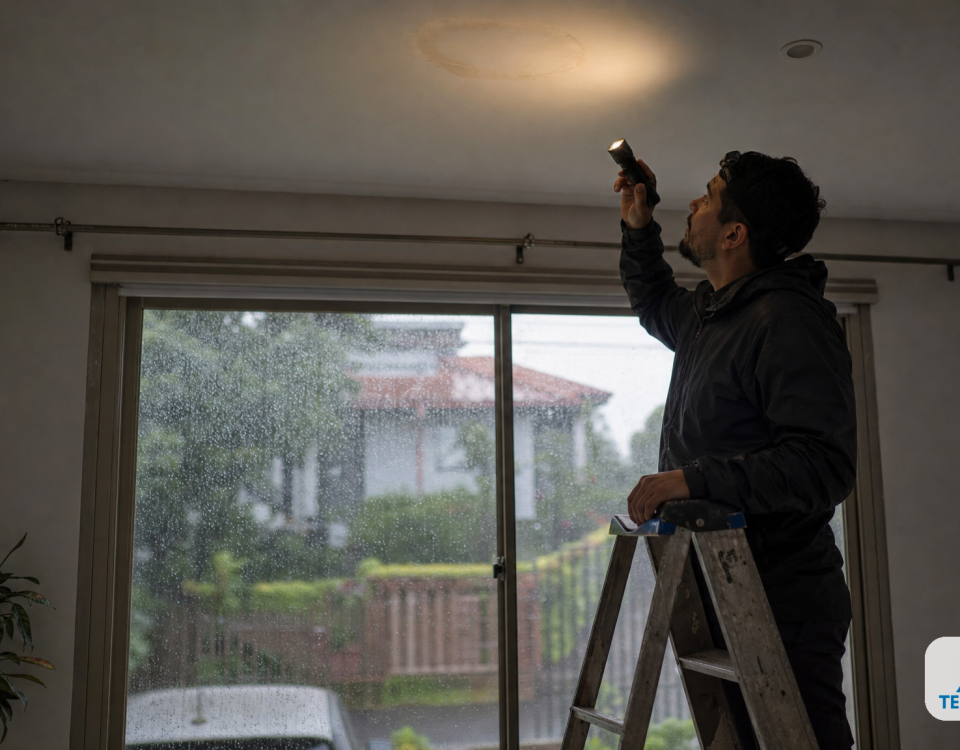 Apareció una mancha en el cielorraso con las primeras lluvias: qué hacer (y qué no hacer)