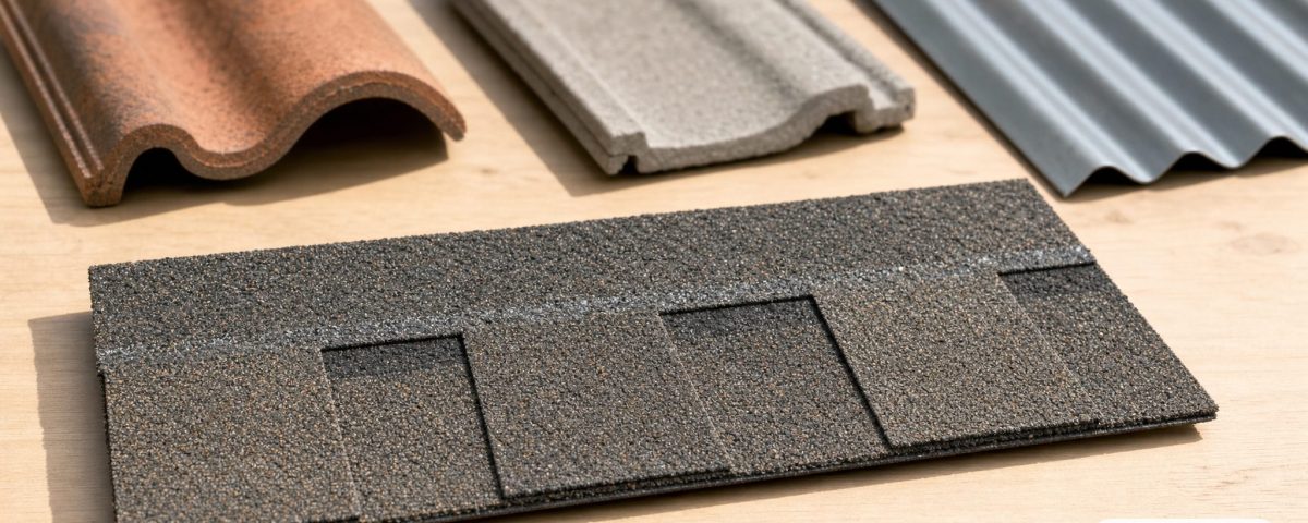 Cuatro materiales de techo comparados